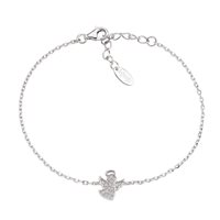 Bracciale Amen Donna Angeli in Argento Zircone BRABBZ - BRABBZ